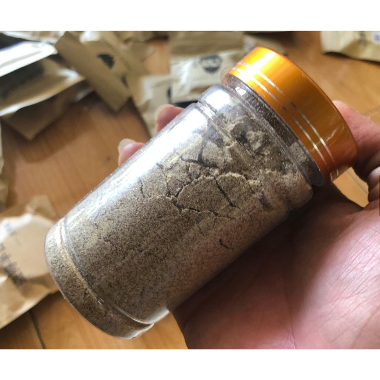 bột tơ nhện - lọ 100g - bột tạo rong câu cá