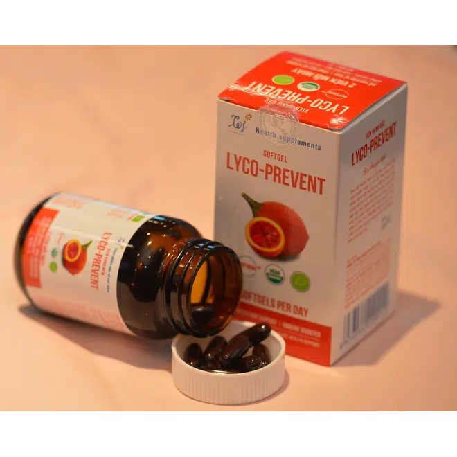 Viên tinh Chất Gấc Lyco Prevent thuộc tập đoàn TH - Vitamin Sáng Mắt, Đẹp Da, Chống Lão Hoá, Bảo Vệ Gan, Tim mạch [60v] | BigBuy360 - bigbuy360.vn