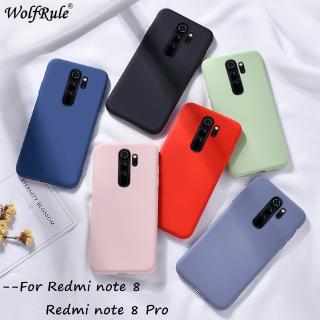 Ốp Điện Thoại Chống Bẩn Bảo Vệ Mềm Màu Kẹo Cho Xiaomi Redmi Note 8 Pro Note 8/Note 7 7A 6 6A 6Pro Phone Case