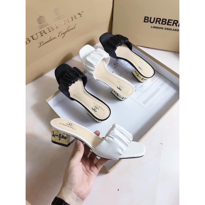 Guốc nhún nữ đế 4cm cực Hot
