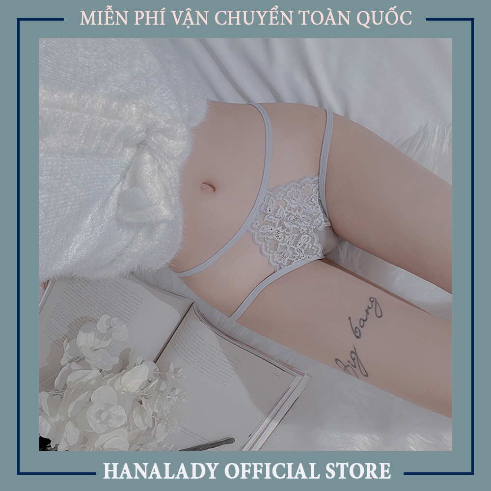 Quần lọt khe hở đáy ren, quần lót nữ sexy quyến rũ nội y gợi cảm L085 | BigBuy360 - bigbuy360.vn