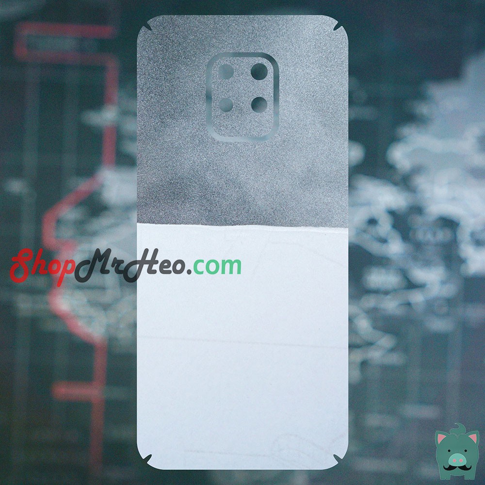 Skin Dán Mặt Sau Lưng Vân 3D Xiaomi Redmi 10X 4G - Redmi 10X 5G - Redmi 10x Pro 5G - Carbon, Hình hộp, Nhám, Vân Da