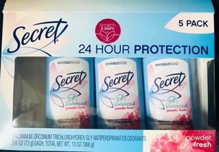 LĂN KHỬ MÙI SECRET DẠNG SÁP