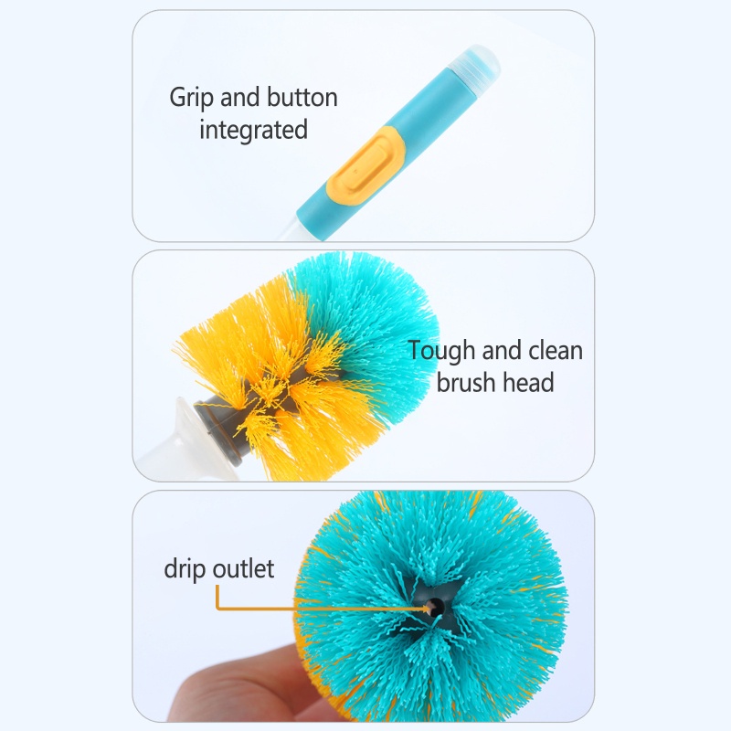 Bàn Chải Vệ Sinh Toilet Cán Dài Tiện Lợi