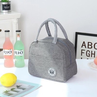 Túi đựng hộp cơm cao cấp Lunch Bag giữ nhiệt lâu tiện dụng - Túi đựng hộp cơm, thức ăn hai lớp giữ nhiệt chống thấm