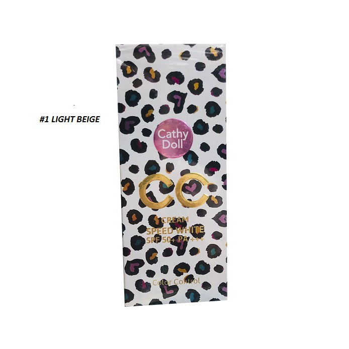 Cathy DollKem nền làm trắng , chống nắng Speed white CC cream 50g | BigBuy360 - bigbuy360.vn