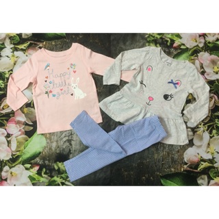 Freeship 99k tq_set đồ 2 bộ carter's bé gái