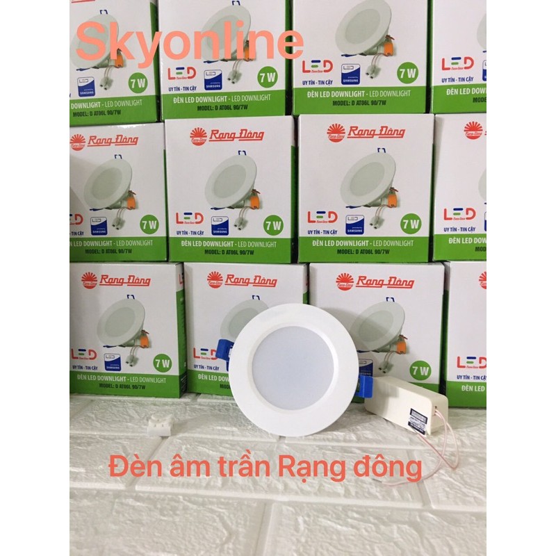 Đèn led âm trần rạng đông