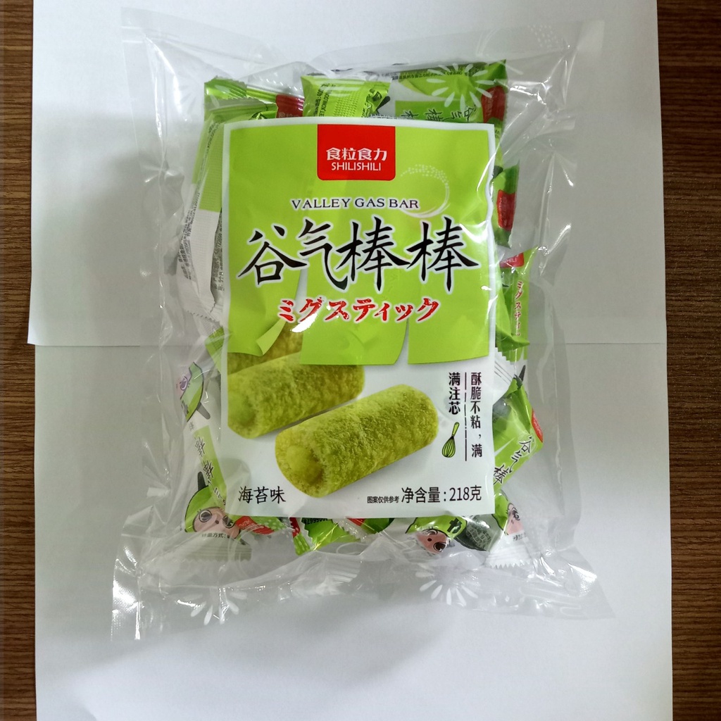 Bánh Gạo Ống Shilishili 218gr (date 06/2022)