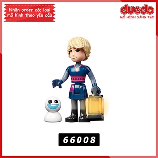 Minifigures Công Chúa Elsa Anna Hoàng Tử Người Tuyết - Đồ chơi Lắp ɡhép Xếp hình Mô hình Mini XP 66006 - 66010