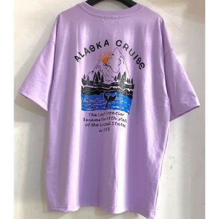 Áo Thun tay lỡ Unisex ALASKA CRUISE