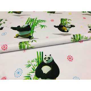 5m giấy decal cuộn gấu panda BINBIN DTL53 (Có keo sẵn)