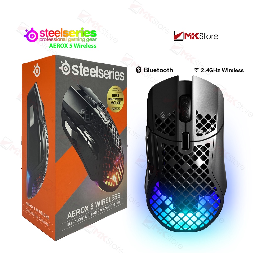 Chuột chơi game không dây steelseries AEROX 5