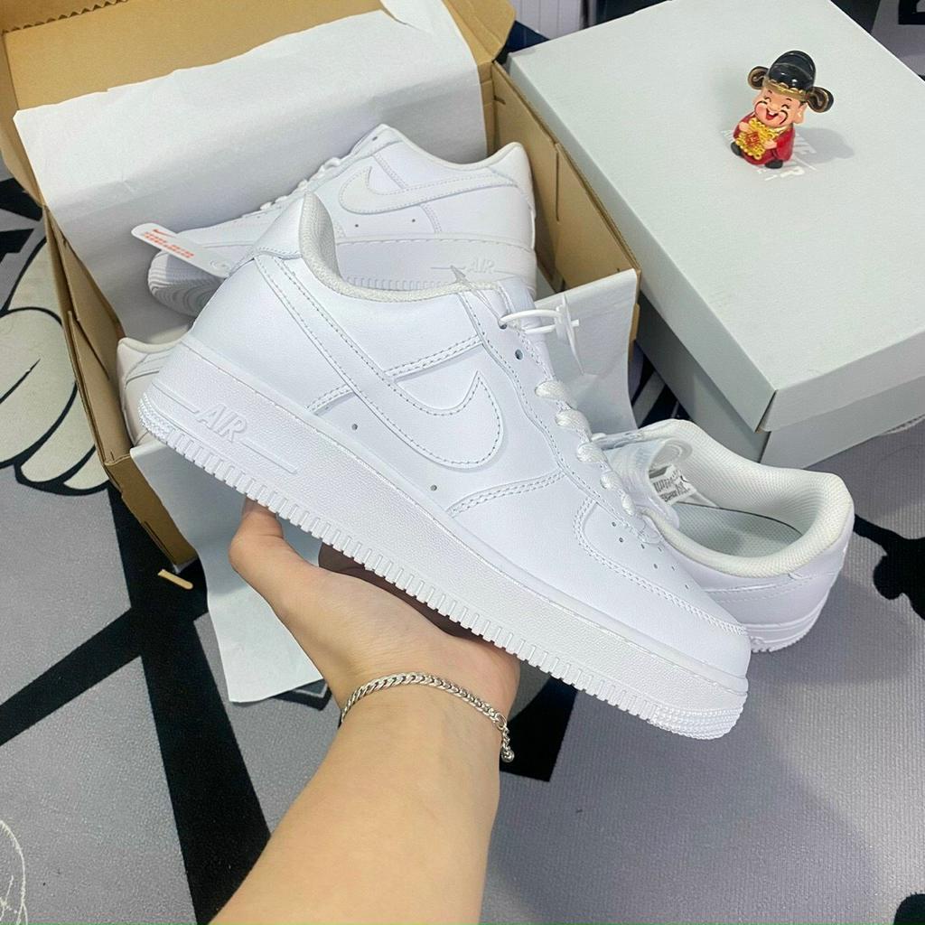 Giày thể thao nam nữ AF1  N i keee Âm dương, navy canvas, N xám lông chuột đang hot nhất năm