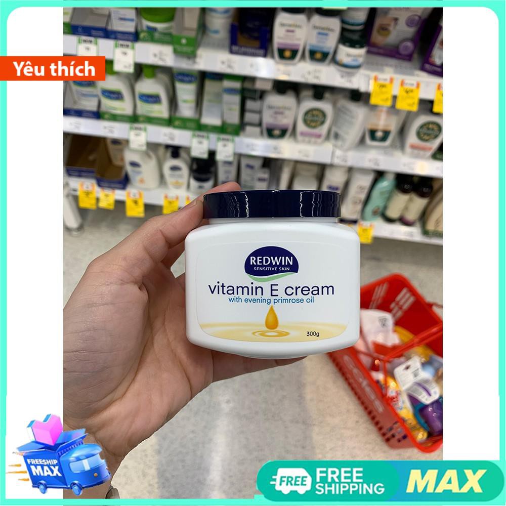 Kem dưỡng da vitamin E và tinh dầu hoa anh thảo giúp da mềm mịn, sáng bóng, căng mịn cho mọi lứa tuổi Redwin, Úc | BigBuy360 - bigbuy360.vn