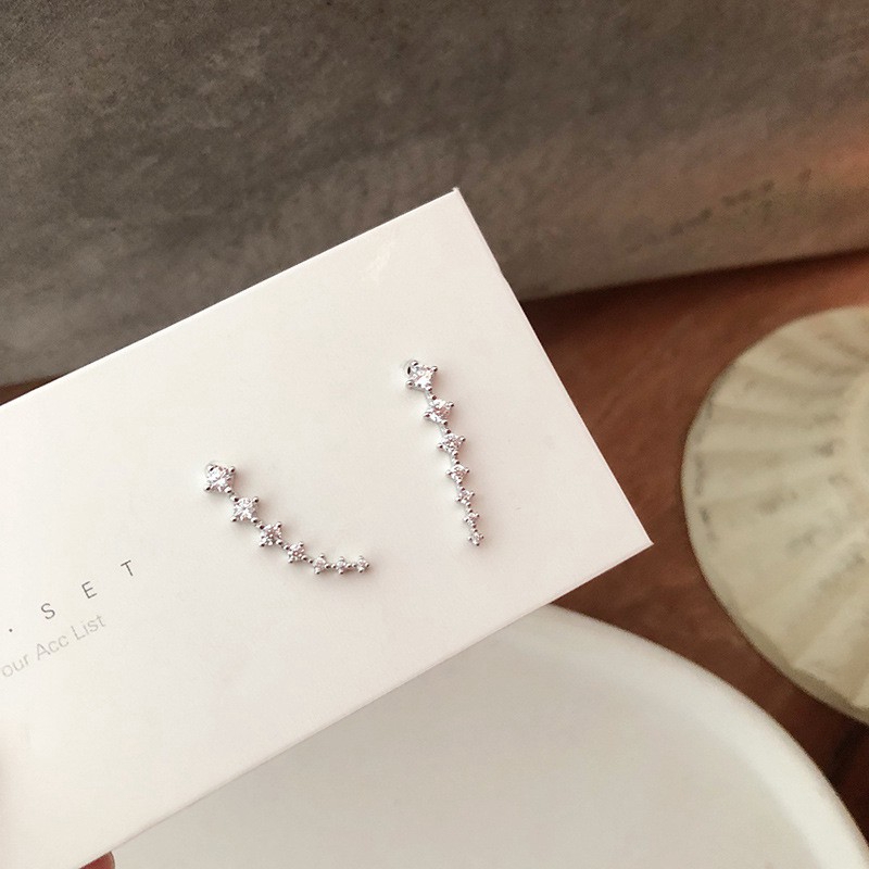 Khuyên tai đính đá zircon chất lượng AAA thời trang
