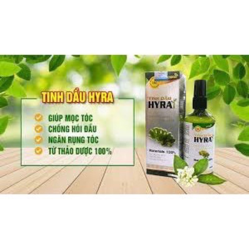 Liệu trình tóc bạc Tinh dầu xịt tóc Hyra