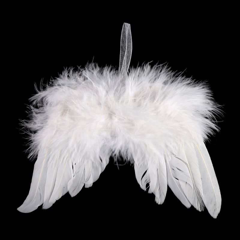 Phụ kiện cánh thiên thần màu trắng dùng để chụp ảnh cho bé sơ sinh