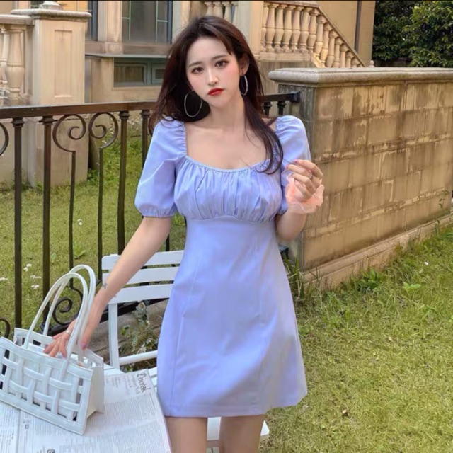 Váy tím hot trend xinh yêu