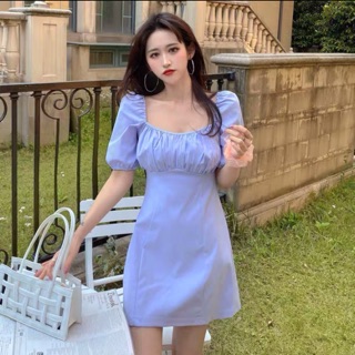 Váy tím hot trend xinh yêu