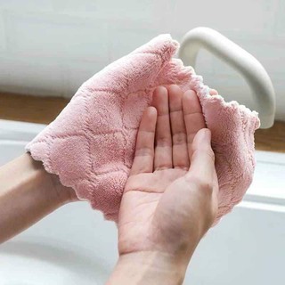 Khăn lau tay đa năng 2 mặt siêu mềm mịn thấm hút cực tốt