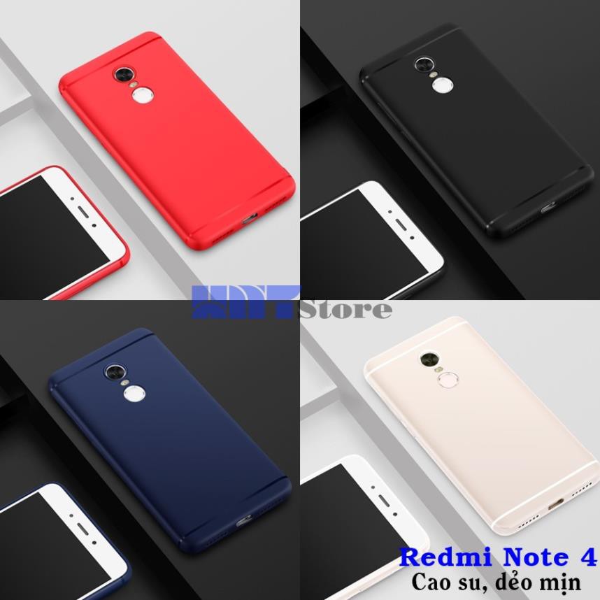 ỐP LƯNG XIAOMI REDMI NOTE 4 xách tay - DẺO MỀM ĐẸP