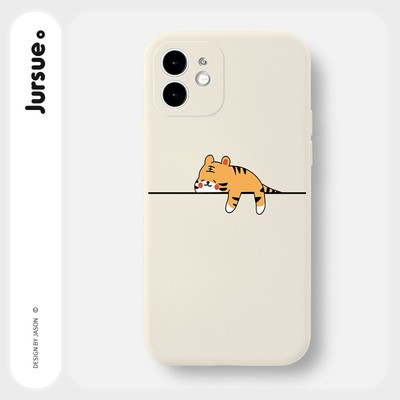 Ốp lưng JURSUE chống bẩn hoạt hình dễ thương đẹp cho iPhone 17 16 15 14 13 12 11 Pro Max SE 2020 X XR XS ip 8 7 Plus kute Y1797