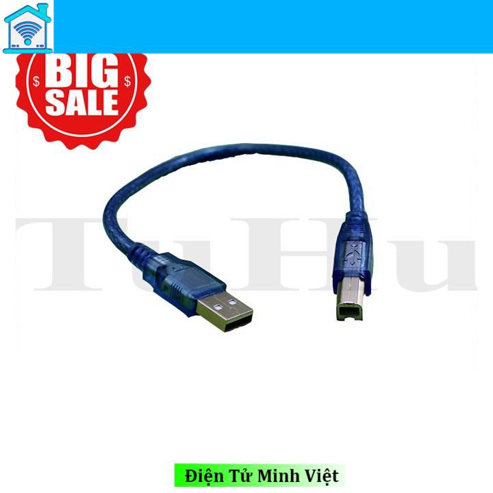 Dây Cáp USB A-B 25cm Giá Rẻ