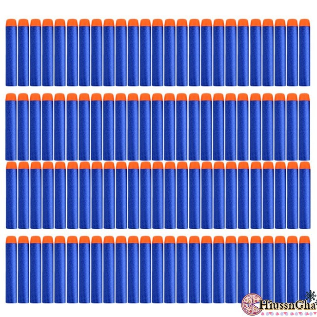 Set 100 Viên Đạn Mềm 7.2cm Cho Súng Đồ Chơi Nerf