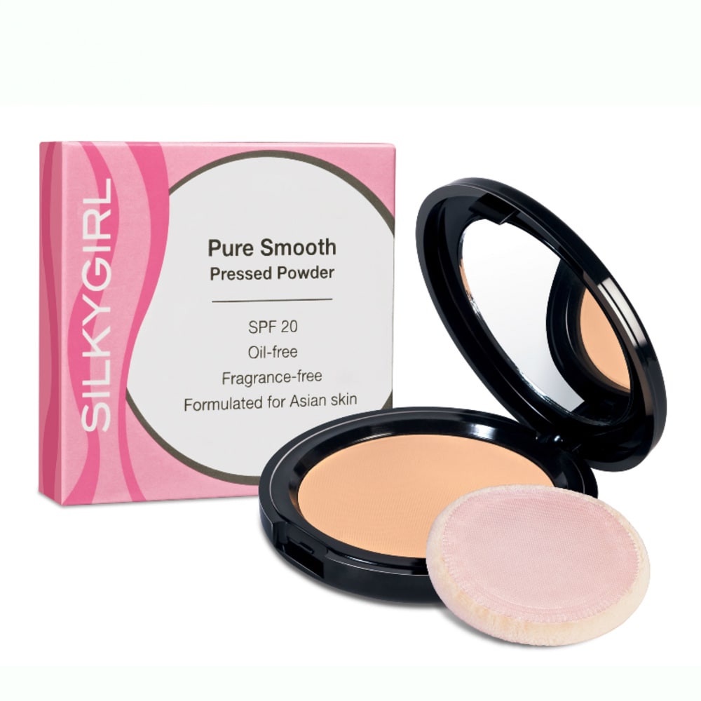 SILKYGIRL PHẤN PHỦ MỊN DA PURE SMOOTH SPF 21 10G