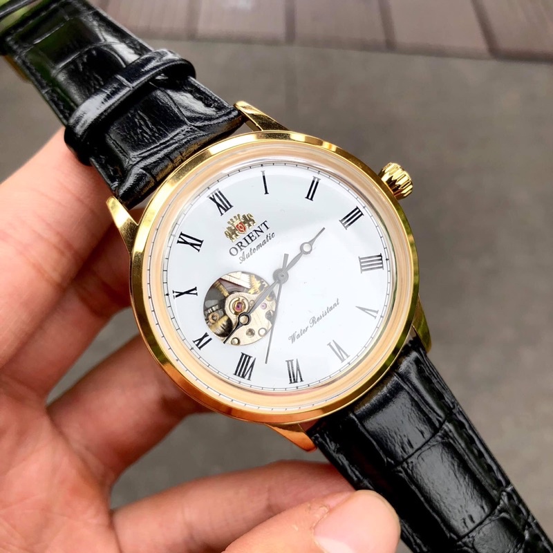 Đồng hồ nam Orie Caballero lộ cơ case 40.5mm. 5atm