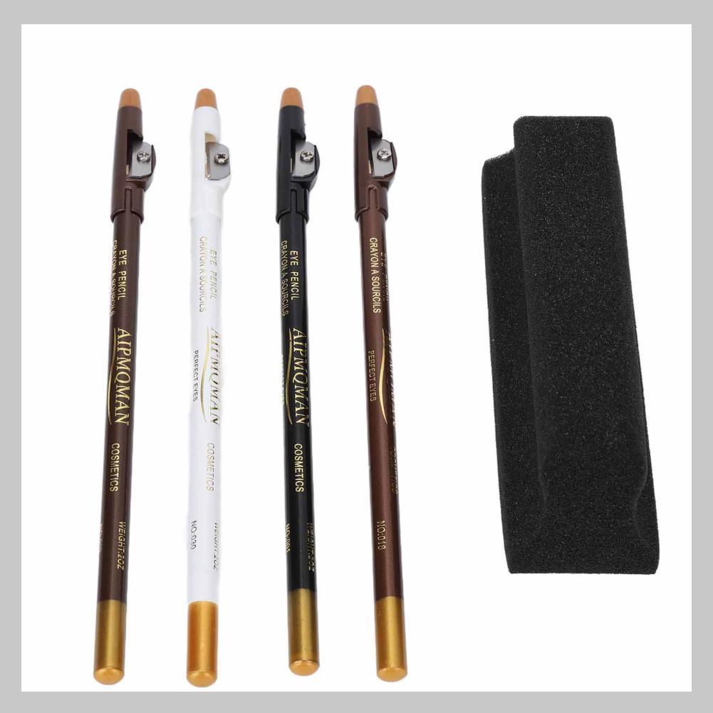 Fluorine073 Làm sạch râu Bàn chải Bọt biển Người đàn ông Chì Chuyên nghiệp Bút chì Filler Cổ Bụi để Cắt tỉa Tạo kiểu