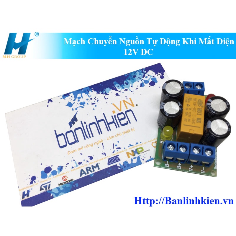 BLK Mạch Chuyển Nguồn Tự Động Khi Mất Điện 12V DC CN12 HS