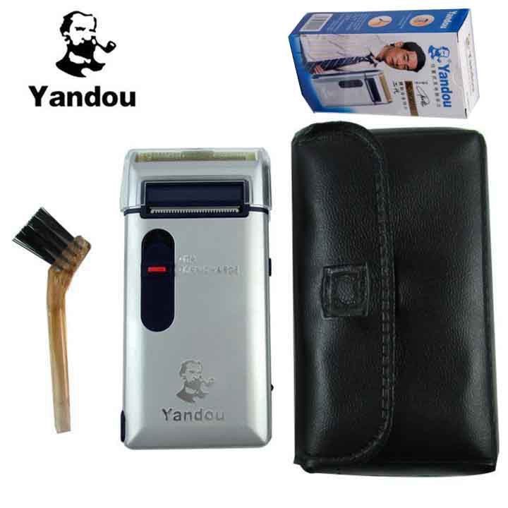 Combo 1 máy cao dâu và 1 bộ lưỡi dự phòng hãng MÁY CẠO RÂU SIÊU BỀN YANDOU SC-W301U