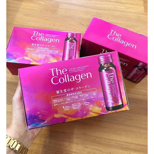Nước uống The Collagen Shiseido Nhật Bản bổ sung Collagen & HA cần thiết cho cơ thể