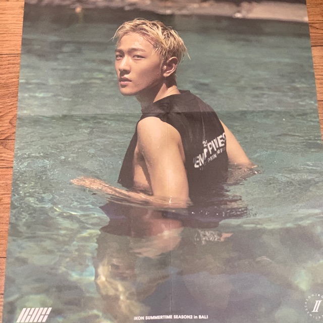 [SALE] Poster ảnh DONGHYUK iKON trong DVD Summer Time bản Nhật