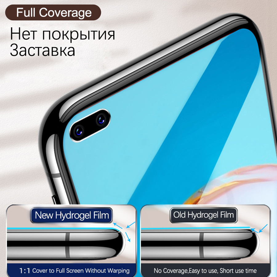 Dán Film dẻo Miếng dán màn hình PPF trong suốt Full Màn cho Huawei P40 P30 P20 Lite Pro Mate 20 X Nova 3i 5T 7 Se 7i 8i Honor 8X Y7a Y7P Y5P Y6P Y6s Y9s Y9 Prime Y7 Pro Y9 2019