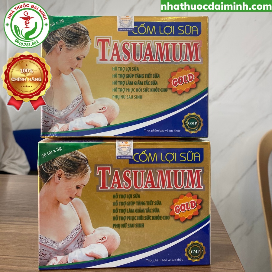 Cốm Lợi Sữa Tasuamum Gold - Hỗ Trợ Tăng Tiết Sữa, Giảm Tắc Tia Sữa, Phục Hồi Sức Khỏe Sau Sinh