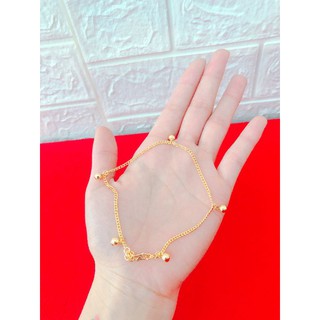 lắc chân nữ vàng 6k