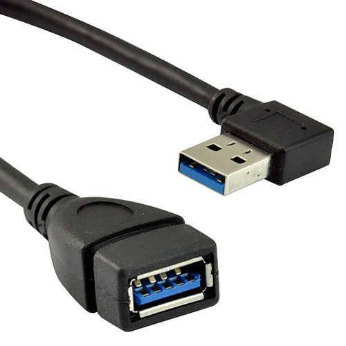 Bộ 2 Dây Cáp Mở Rộng Usb 3.0 Góc / Lên / Xuống