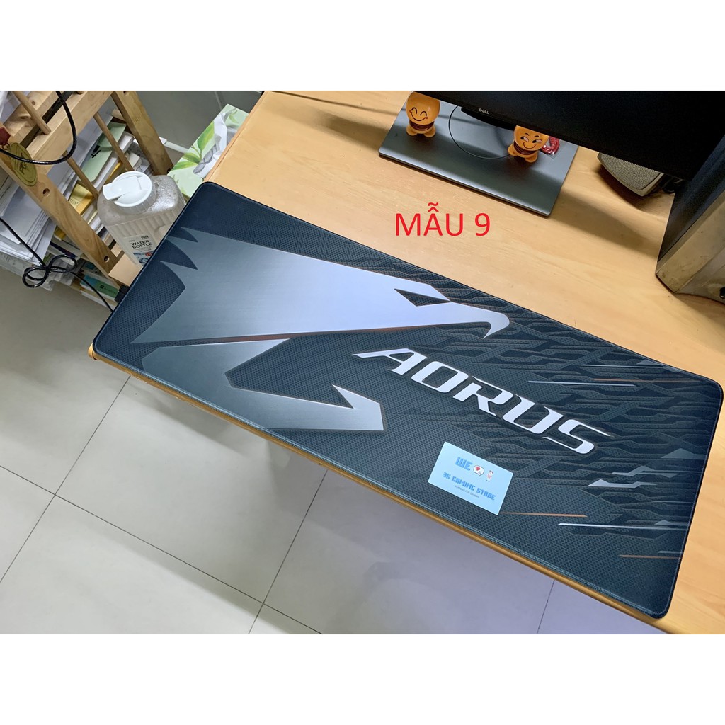 Bàn di chuột - Lót chuột Size To , Kích thước Lớn 80x30 , 90x40 Gaming