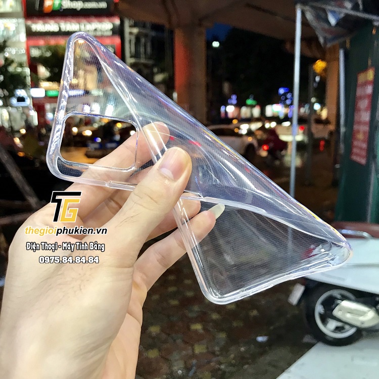 Ốp lưng silicon dẻo trong suốt SamSung Galaxy A03s