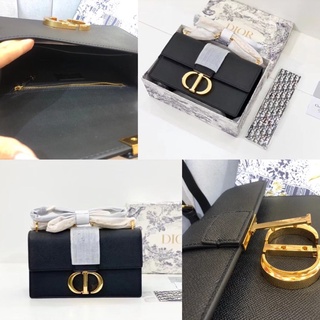 Túi W566-25 Dior Montaigne30 bag size 25 fullbox kèm khăn logo vàng siêu nét💗