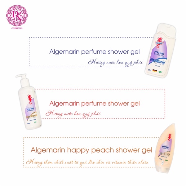 Sữa tắm cá ngựa Algemarin Perfume Shower Gel