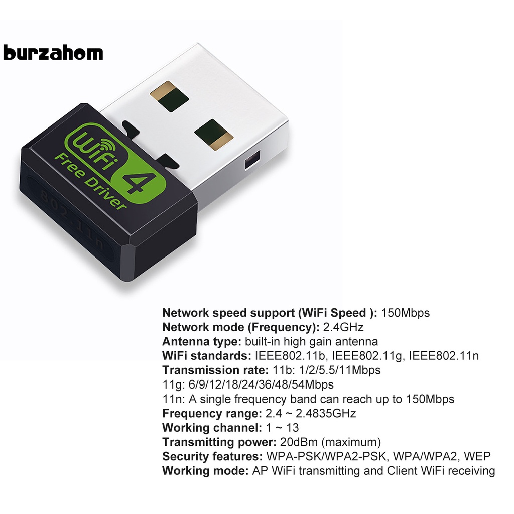 Đầu USB kết nối Wifi 150mbps Rtl8188
