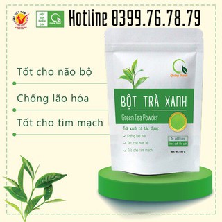 Bột trà xanh nguyên chất Quảng Thanh 100g
