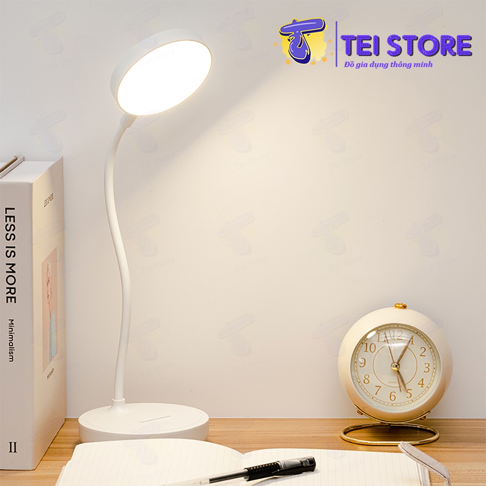Đèn bàn chống cận thị-Chế độ đọc ba độ sáng Sạc qua USB Đèn bàn xinh xắn, công tắc an toàn đèn bàn màn hình cảm ứng