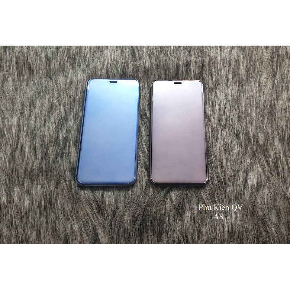 Bao Da Clear View Cover Standing Samsung A7 2017