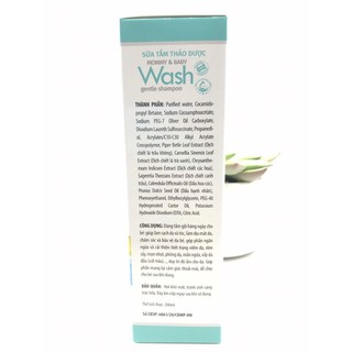 SỮA TẮM THẢO DƯỢC MOM&BABY 200ml
