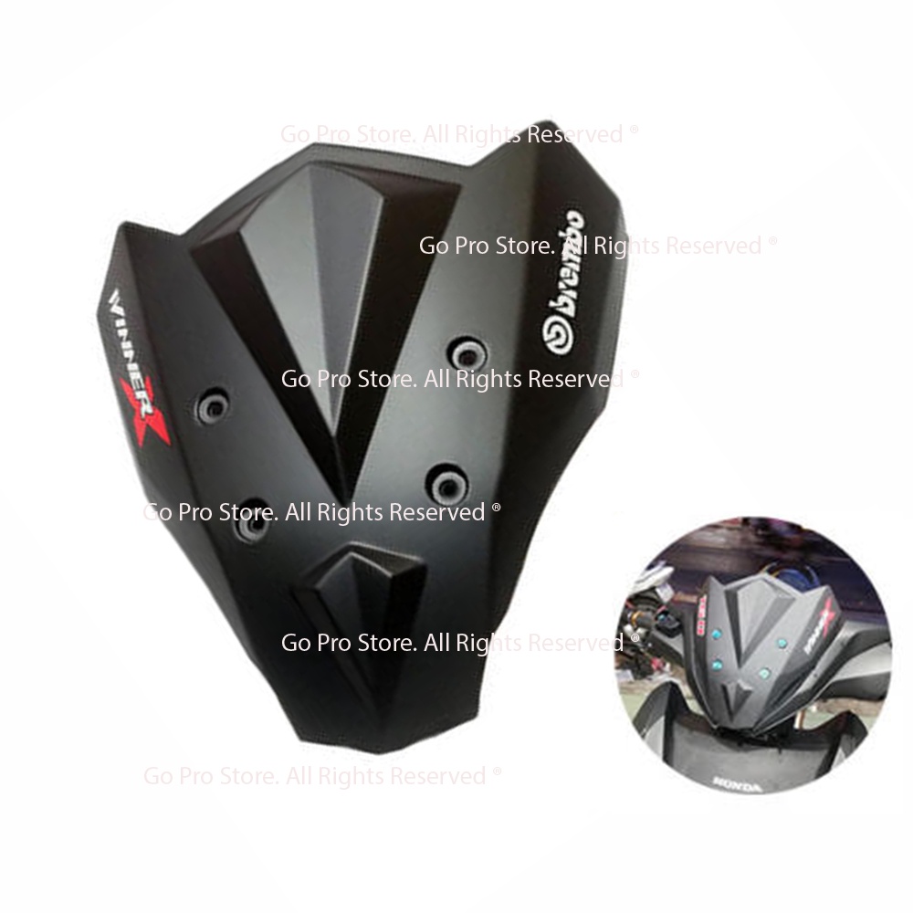 Mão Chắn Gió KIM CƯƠNG Gắng Xe WINNER X V1, V2 G1221 - TEM NGẪU NHIÊN